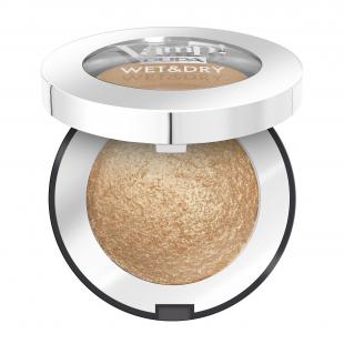 Тени для век PUPA MAKE UP VAMP! WET & DRY EYESHADOW №101 Precious Gold