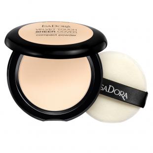 Пудра для лица ISADORA MAKE UP VELVET TOUCH SHEER COVER COMPACT POWDER №40 Fair Porcelain