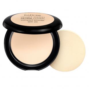 Пудра для лица ISADORA MAKE UP VELVET TOUCH ULTRA COVER COMPACT POWDER №60 Fair Porcelain