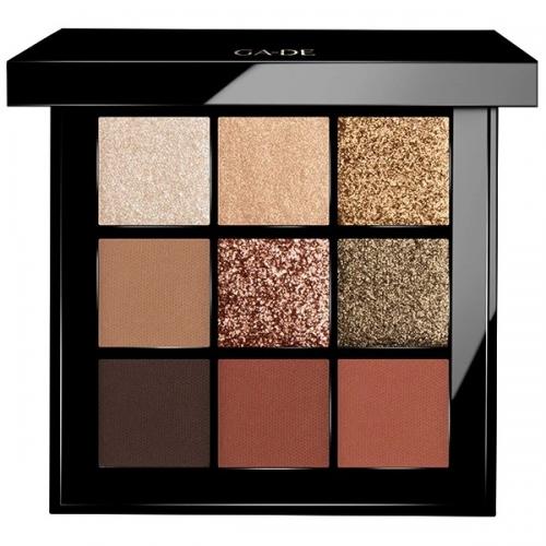 Палитра теней для век JA-DE MAKE UP VELVETEEN EYESHADOW PALETTE №49 Spice Rack