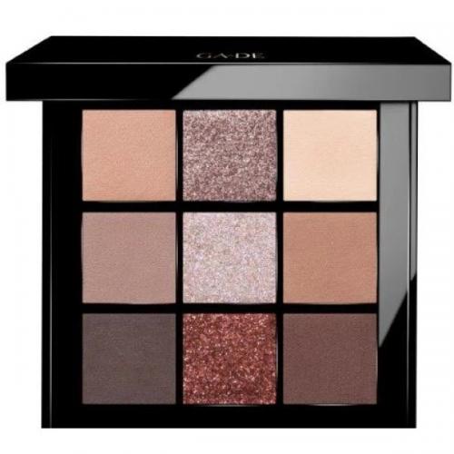 Палитра теней для век JA-DE MAKE UP VELVETEEN EYESHADOW PALETTE №54 #Oh-So-Chic