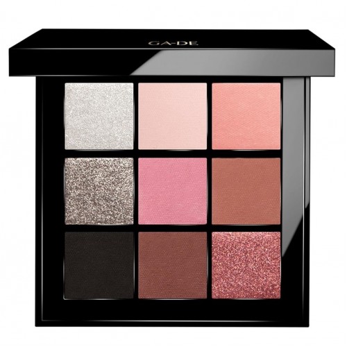 Палитра теней для век JA-DE MAKE UP VELVETEEN EYESHADOW PALETTE №55 Shades Of Love