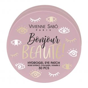 Патчи для области вокруг глаз VIVIENNE SABO BONJOUR BEAUTE HYDROGEL EYE PATCH 30шт