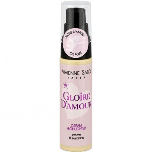 Хайлайтер для лица VIVIENNE SABO GLOIRE D`AMOUR №02 Rose