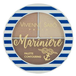 Палетка для лица VIVIENNE SABO MARINIERE FACE CONTOURING PALETTE №02 Холодный тон