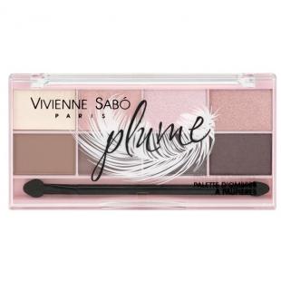 Палетка теней для век VIVIENNE SABO PLUME №01 Бежевый