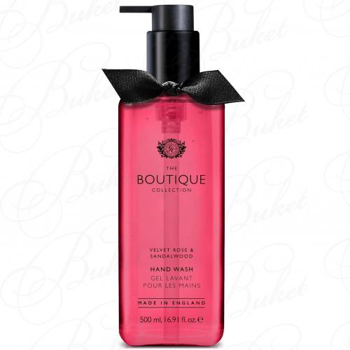 Мыло для рук The Boutique Collection Hand Wash Velvet Rose & Sandalwood 500ml