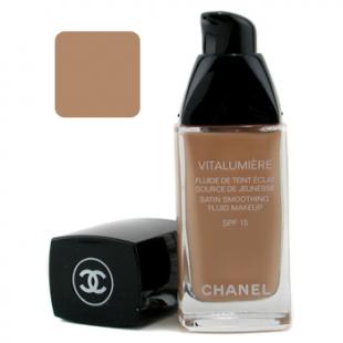Тональный крем CHANEL MAKE UP VITALUMIERE SATIN SMOOTHING FLUID MAKEUP №50 Naturel