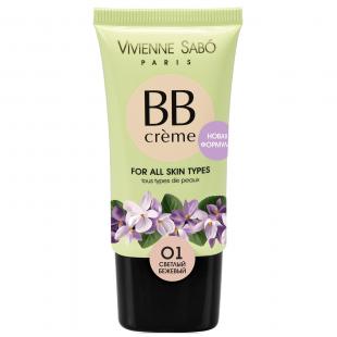 Тональный крем для лица VIVIENNE SABO BB CREAM №01 Светло-бежевый