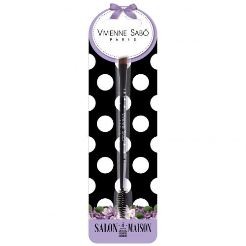 Кисть для бровей VIVIENNE SABO EYEBROW BRUSH DUO