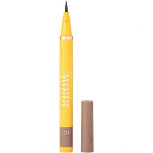 Фломастер для бровей VIVIENNE SABO FLEUR DU SOLEIL BROW MARKER №01 Светло-коричневый 