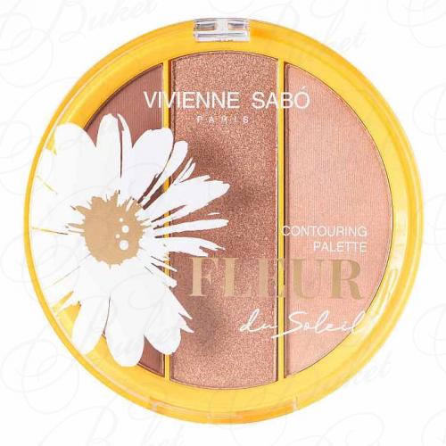 Палетка для лица VIVIENNE SABO FLEUR DU SOLEIL CONTOURING PALETTE