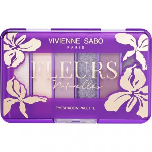 Палетка теней для век VIVIENNE SABO FLEURS NATURELLES №03 Iris