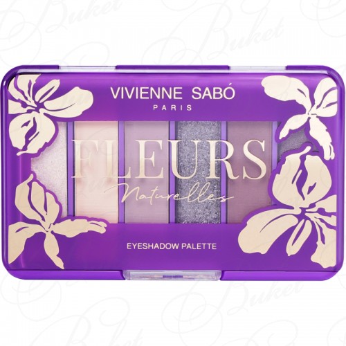 Палетка теней для век VIVIENNE SABO FLEURS NATURELLES №03 Iris