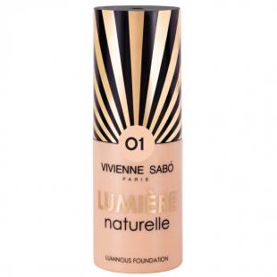 Тональный крем для лица VIVIENNE SABO LUMIERE NATURELLE №01 Натуральный бежевый