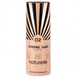Тональный крем для лица VIVIENNE SABO LUMIERE NATURELLE №02 Светло-бежевый