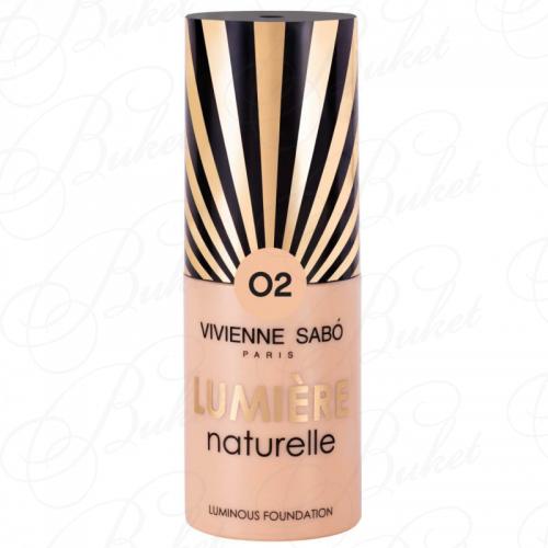 Тональный крем для лица VIVIENNE SABO LUMIERE NATURELLE №02 Светло-бежевый