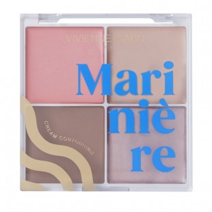 Палетка для лица VIVIENNE SABO MARINIERE CREAM CONTOURING PALETTE №01