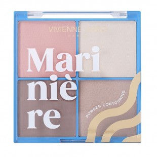 Палетка для лица VIVIENNE SABO MARINIERE POWDER CONTOURING PALETTE №01