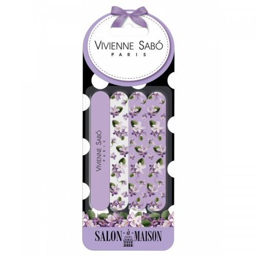Пилочка для ногтей VIVIENNE SABO NAIL FILE SET 4шт