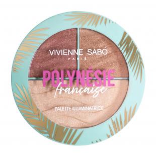 Палетка хайлайтеров для лица VIVIENNE SABO POLYNESIE FRANCAISE