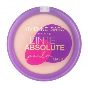 Пудра для лица VIVIENNE SABO TEINTE ABSOLUTE №01 Розово-бежевый 