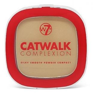 Пудра для лица W7 CATWALK COMPLEXION POWDER COMPACT Medium Beige