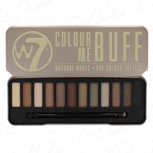 Палетка теней для век W7 COLOR ME BUFF