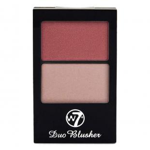 Румяна для лица W7 DUO BLUSHER №02 Delicate Pink & Deep Rose