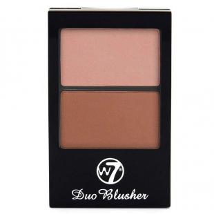 Румяна для лица W7 DUO BLUSHER №04 Dark Tan & Peachy Pink