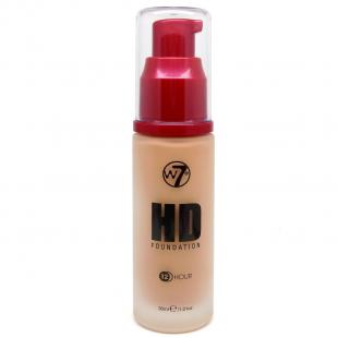 Тональный крем W7 HD FOUNDATION Natural Beige