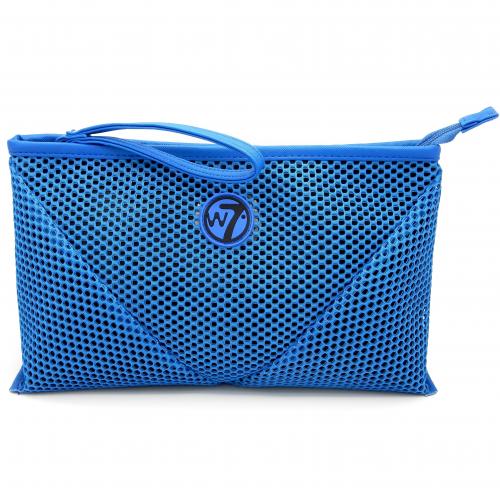 Косметичка W7 LARGE MESH BAG Blue