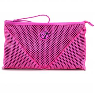 Косметичка W7 LARGE MESH BAG Fuchsia