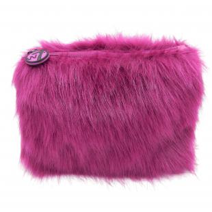 Косметичка W7 MEDIUM FURRY BAG Purple