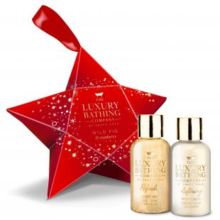 Набор подарочный Wish Upon A Star (гель для душа 50ml+крем для тела 50ml) с ароматом инжира и клюквы