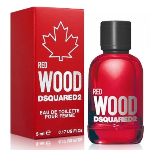 Миниатюры DSquared2 WOOD RED POUR FEMME 5ml edt