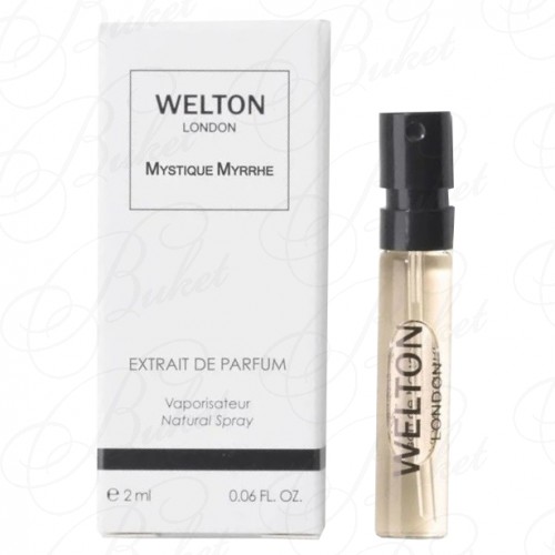 Пробники Welton MYSTIQUE MYRRHE extrait de parfum 2ml