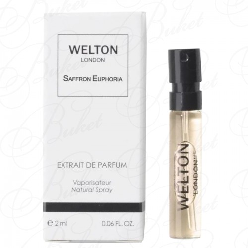 Пробники Welton SAFFRON EUPHORIA extrait de parfum 2ml