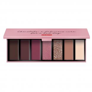 Тени для век PUPA MAKE UP ZERO CALORIE CHOCOLATE EYESHADOW PALETTE №002 Ruby Chocolate