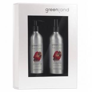 Набор GREENLAND FRUIT EMOTIONS BODY SET Strawberry & Anise/Клубника-Анис