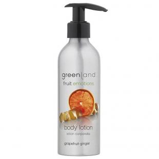 Лосьон для тела с помпой GREENLAND FRUIT EMOTIONS BODY LOTION Grapefruit-Ginger/Грейпфрут-имбирь 200ml