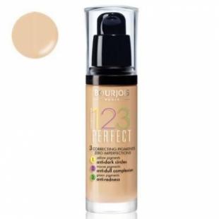 Тональный крем BOURJOIS MAKE UP 123 PERFECT №52 Vanilla/Ванильный