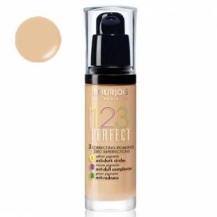 Тональный крем BOURJOIS MAKE UP 123 PERFECT №53 Beige Clair/Светло-Бежевый