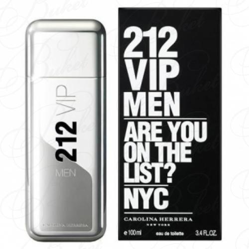 Туалетная вода Carolina Herrera 212 VIP MEN 100ml edt