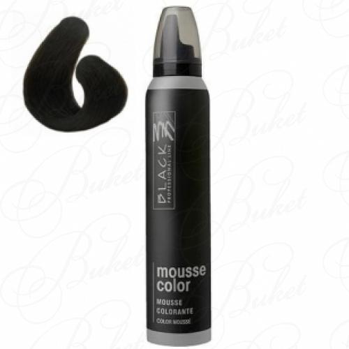 Мусс для волос Black Professional Line COLOR MOUSSE Dark Brown/Темно-Коричневый 200ml