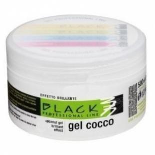 Гель для волос Black Professional Line GEL COCOUNT BRILLIANT EFFECT White 500ml