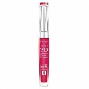 Блеск для губ BOURJOIS MAKE UP EFFET 3D BALM ACTION 8H №08 Framboise Tonic/Малиновый