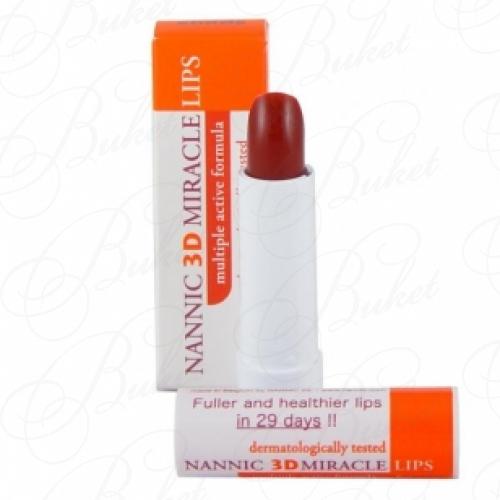 Гигиеническая помада для губ NANNIC 3D Miracle Lips Cool Shade/Холодный оттенок 4.8g