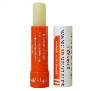 Гигиеническая помада для губ NANNIC 3D Miracle Lips Unisex/Нейтральный 4.8g