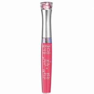 Блеск для губ BOURJOIS MAKE UP EFFECT 4D №64 Rose Metallise/Розовый металлик